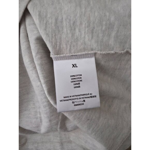 Essentials Fear Of God Dark Oatmeal 100% Cotton Casual Crewneck T-Shirt Sz XL - Picture 8 of 9